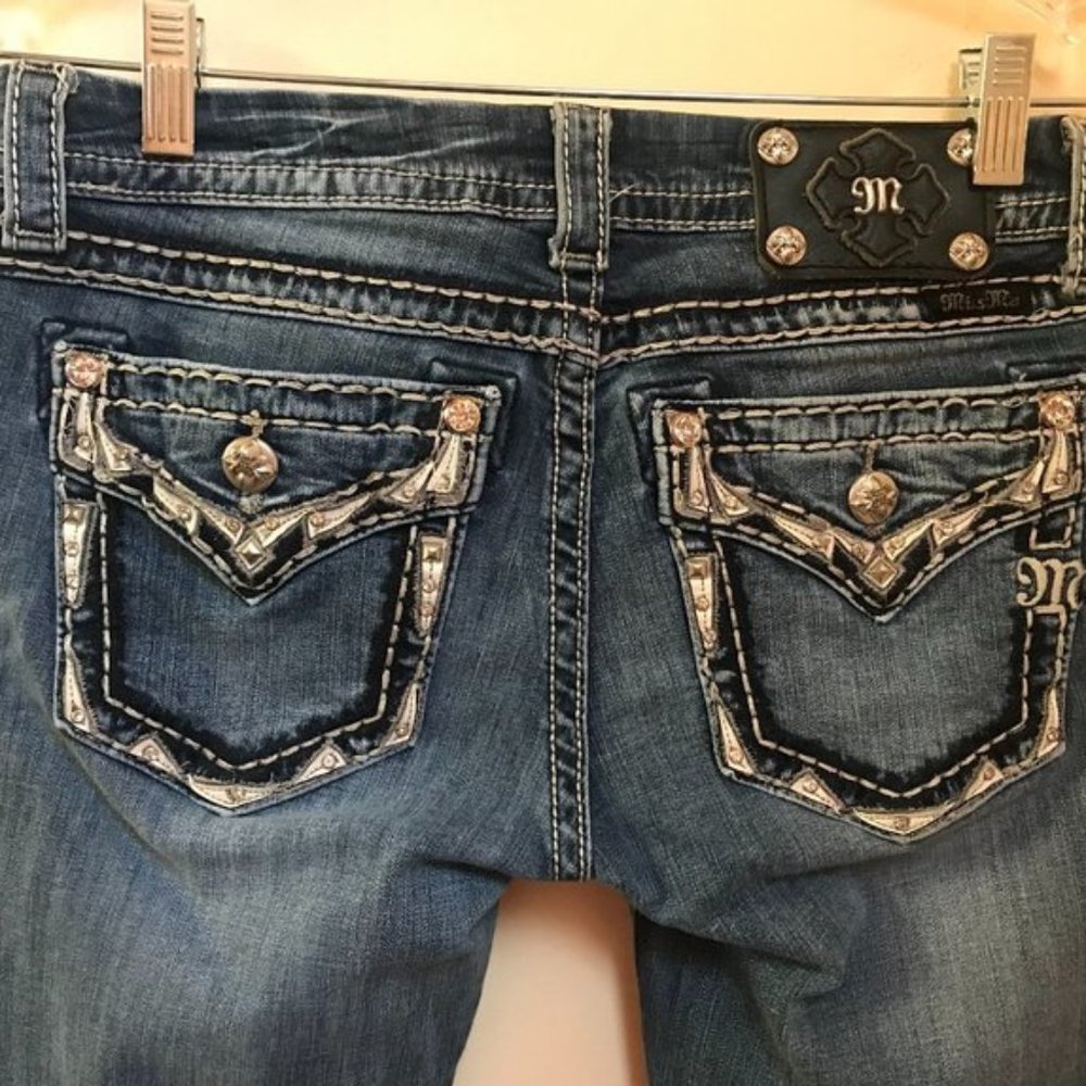 Miss Me cut off slim jeans - size 28